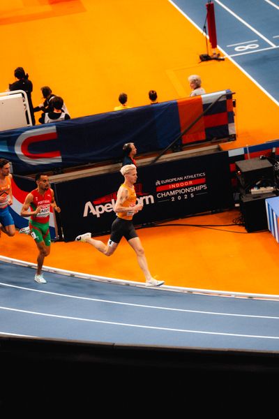 Robert FARKEN (GER) during the European Athletics Indoor Championships on 06/03/2025 at the Omnisport Arena in Apeldoorn