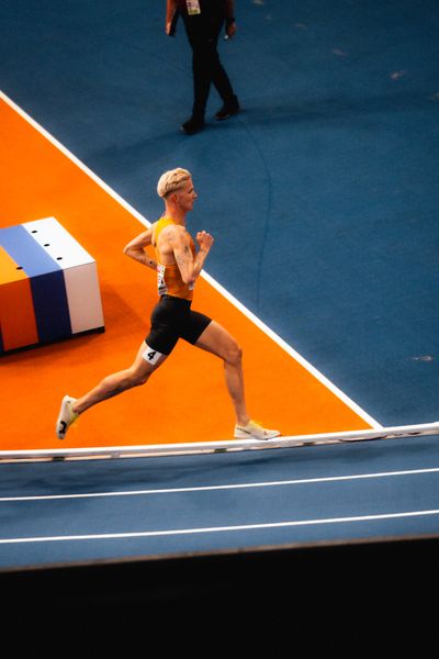 Robert FARKEN (GER/Germany) during the European Athletics Indoor Championships on 06/03/2025 at the Omnisport Arena in Apeldoorn