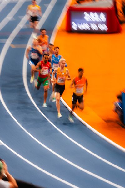 Robert FARKEN (GER) during the European Athletics Indoor Championships on 06/03/2025 at the Omnisport Arena in Apeldoorn