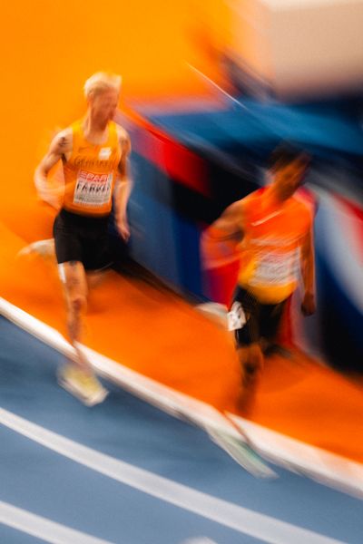 Robert FARKEN (GER) during the European Athletics Indoor Championships on 06/03/2025 at the Omnisport Arena in Apeldoorn