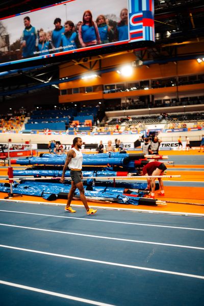 Bo Kanda Lita Baehre (GER) during the European Athletics Indoor Championships on 07/03/2025 at the Omnisport Arena in Apeldoorn