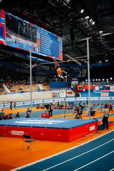 Oleg Zernikel (GER) during the European Athletics Indoor Championships on 07/03/2025 at the Omnisport Arena in Apeldoorn