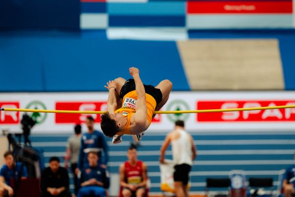 Marcel Meyer (GER) during the European Athletics Indoor Championships on 07/03/2025 at the Omnisport Arena in Apeldoorn