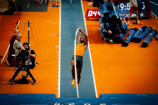 Bo Kanda Lita Baehre (GER) during the European Athletics Indoor Championships on 07/03/2025 at the Omnisport Arena in Apeldoorn