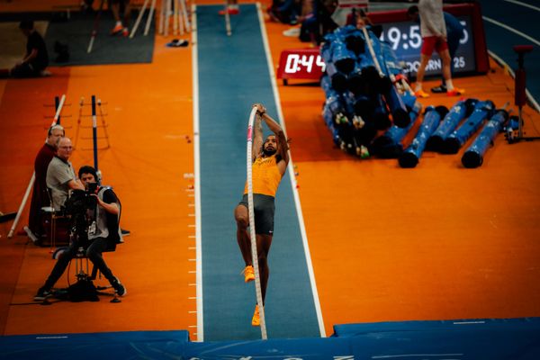 Bo Kanda Lita Baehre (GER) during the European Athletics Indoor Championships on 07/03/2025 at the Omnisport Arena in Apeldoorn