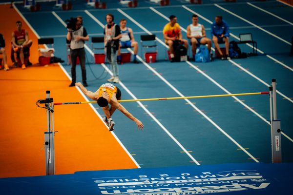 Tim NOWAK (GER/Germany) during the European Athletics Indoor Championships on 07/03/2025 at the Omnisport Arena in Apeldoorn