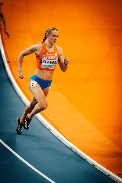 Lieke Klaver (NED/Netherlands) during the European Athletics Indoor Championships on 07/03/2025 at the Omnisport Arena in Apeldoorn