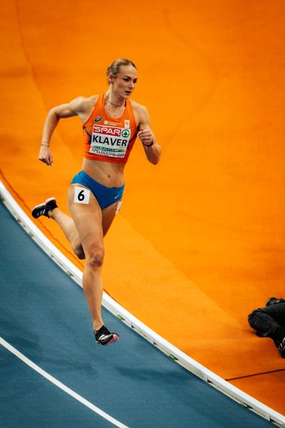 Lieke Klaver (NED/Netherlands) during the European Athletics Indoor Championships on 07/03/2025 at the Omnisport Arena in Apeldoorn