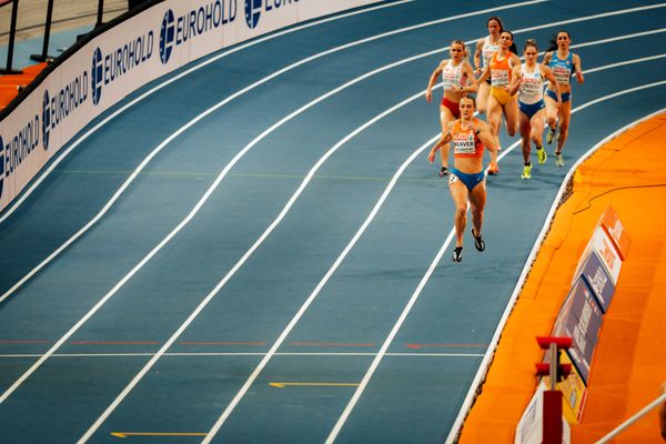 Lieke Klaver (NED/Netherlands) during the European Athletics Indoor Championships on 07/03/2025 at the Omnisport Arena in Apeldoorn