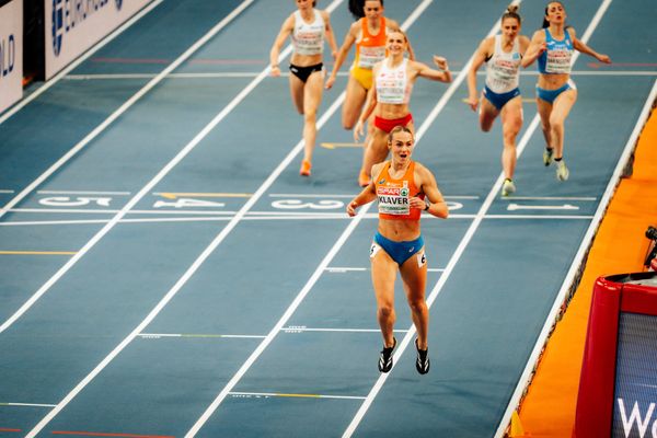 Lieke Klaver (NED/Netherlands) during the European Athletics Indoor Championships on 07/03/2025 at the Omnisport Arena in Apeldoorn
