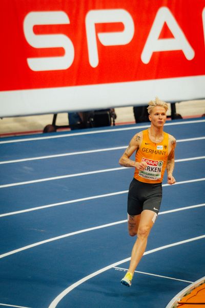 Robert Farken (GER/Germany) during the European Athletics Indoor Championships on 07/03/2025 at the Omnisport Arena in Apeldoorn