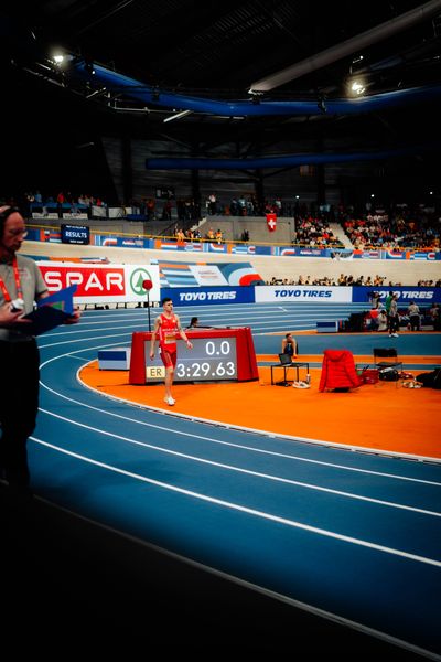 Jakob INGEBRIGTSEN (NOR) during the European Athletics Indoor Championships on 07/03/2025 at the Omnisport Arena in Apeldoorn