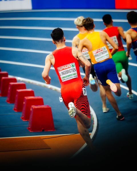 Jakob INGEBRIGTSEN (NOR) during the European Athletics Indoor Championships on 07/03/2025 at the Omnisport Arena in Apeldoorn