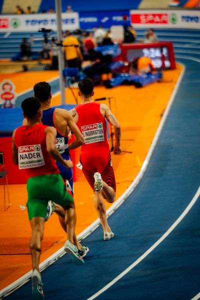 Jakob INGEBRIGTSEN (NOR) during the European Athletics Indoor Championships on 07/03/2025 at the Omnisport Arena in Apeldoorn