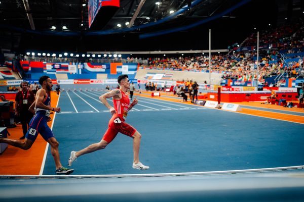 Jakob INGEBRIGTSEN (NOR) during the European Athletics Indoor Championships on 07/03/2025 at the Omnisport Arena in Apeldoorn