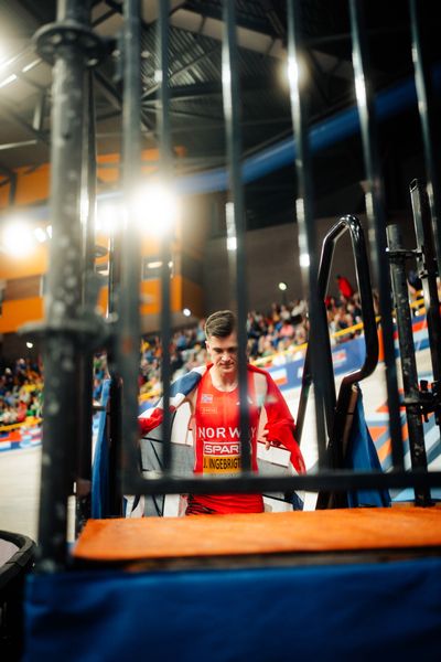 Jakob INGEBRIGTSEN (NOR) during the European Athletics Indoor Championships on 07/03/2025 at the Omnisport Arena in Apeldoorn