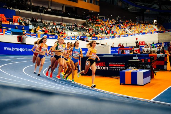 Lea Meyer (GER/Germany) during the European Athletics Indoor Championships on 08/03/2025 at the Omnisport Arena in Apeldoorn