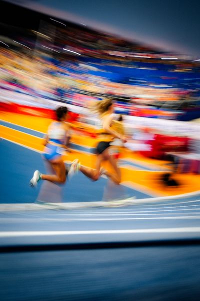 Lea Meyer (GER/Germany) during the European Athletics Indoor Championships on 08/03/2025 at the Omnisport Arena in Apeldoorn