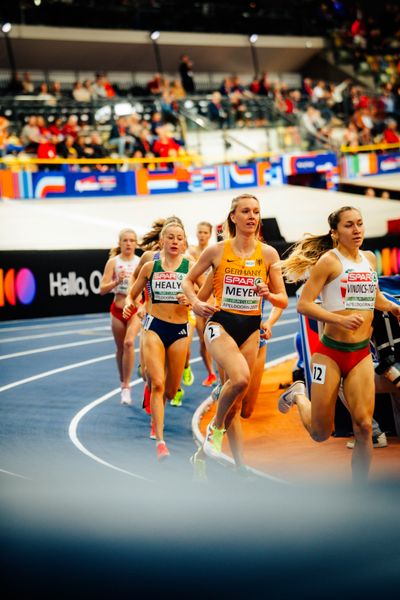 Lea Meyer (GER/Germany) during the European Athletics Indoor Championships on 08/03/2025 at the Omnisport Arena in Apeldoorn