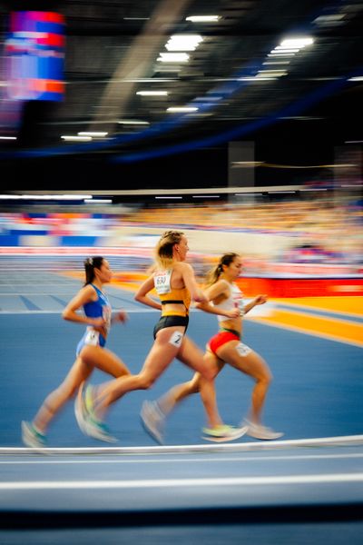Lea Meyer (GER/Germany) during the European Athletics Indoor Championships on 08/03/2025 at the Omnisport Arena in Apeldoorn