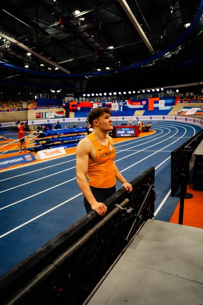 Marcel MEYER (GER/Germany) during the European Athletics Indoor Championships on 08/03/2025 at the Omnisport Arena in Apeldoorn