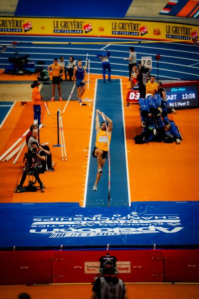 Tim NOWAK (GER/Germany) during the European Athletics Indoor Championships on 08/03/2025 at the Omnisport Arena in Apeldoorn
