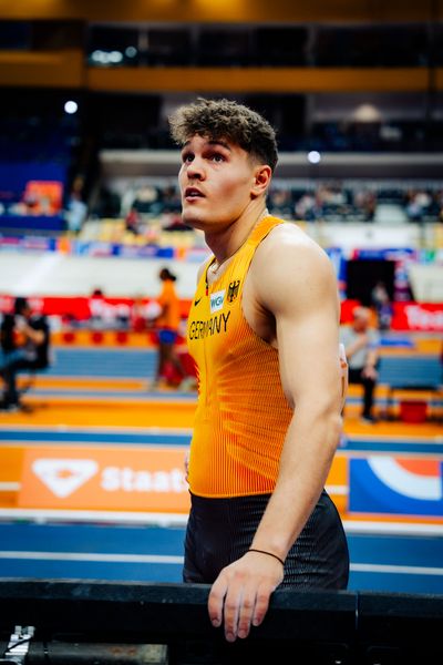 Marcel MEYER (GER/Germany) during the European Athletics Indoor Championships on 08/03/2025 at the Omnisport Arena in Apeldoorn