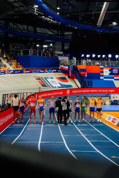 1500m Heat during the European Athletics Indoor Championships on 08/03/2025 at the Omnisport Arena in Apeldoorn