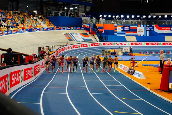 1500m Heat during the European Athletics Indoor Championships on 08/03/2025 at the Omnisport Arena in Apeldoorn