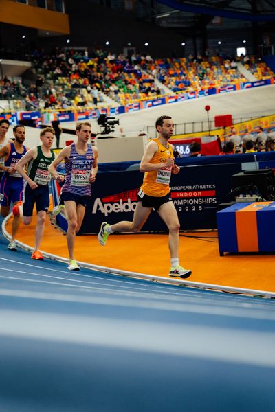 Maximilian Thorwirth (GER/Germany) during the European Athletics Indoor Championships on 08/03/2025 at the Omnisport Arena in Apeldoorn