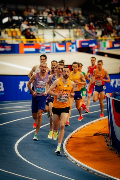 Maximilian Thorwirth (GER/Germany) during the European Athletics Indoor Championships on 08/03/2025 at the Omnisport Arena in Apeldoorn