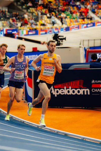 Maximilian Thorwirth (GER/Germany) during the European Athletics Indoor Championships on 08/03/2025 at the Omnisport Arena in Apeldoorn