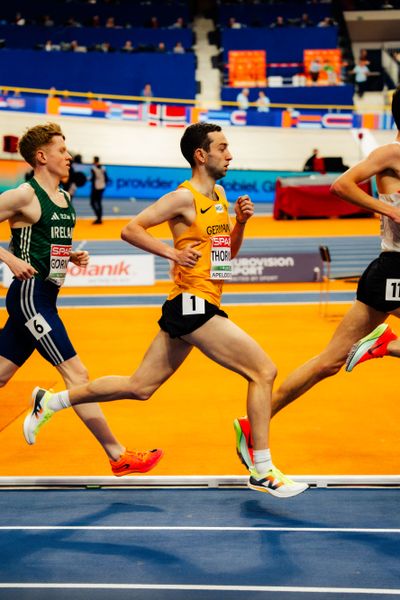 Maximilian Thorwirth (GER/Germany) during the European Athletics Indoor Championships on 08/03/2025 at the Omnisport Arena in Apeldoorn