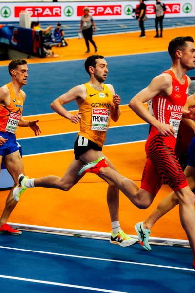 Maximilian Thorwirth (GER/Germany) during the European Athletics Indoor Championships on 08/03/2025 at the Omnisport Arena in Apeldoorn