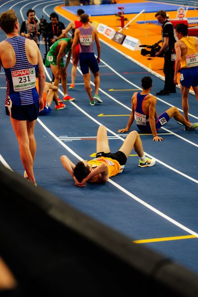 Maximilian Thorwirth (GER/Germany) during the European Athletics Indoor Championships on 08/03/2025 at the Omnisport Arena in Apeldoorn