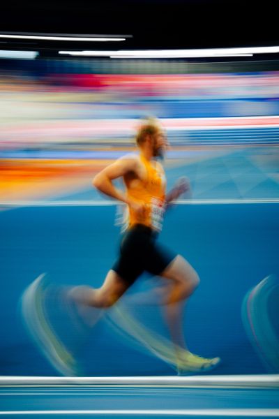 Florian Bremm (GER/Germany) during the European Athletics Indoor Championships on 08/03/2025 at the Omnisport Arena in Apeldoorn