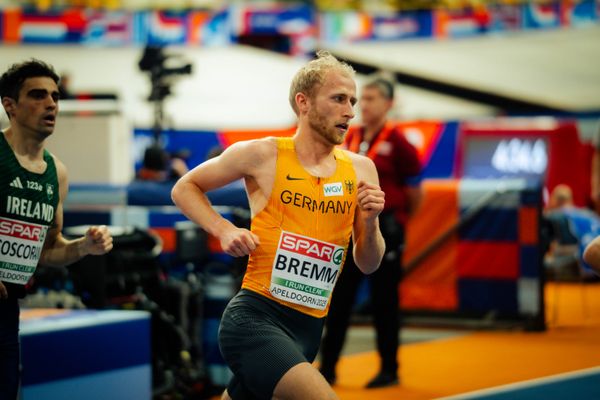 Florian Bremm (GER/Germany) during the European Athletics Indoor Championships on 08/03/2025 at the Omnisport Arena in Apeldoorn