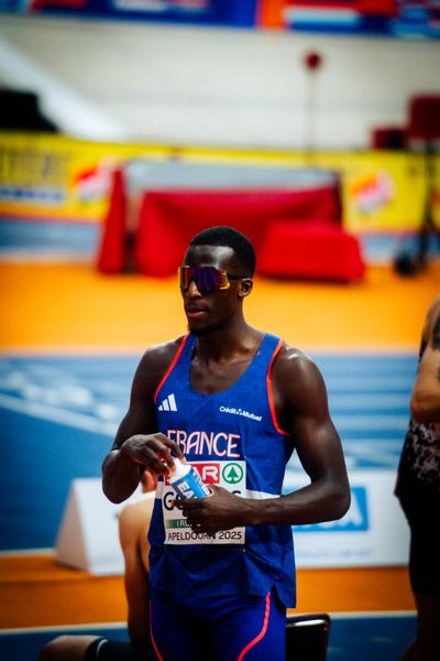 during the European Athletics Indoor Championships on 08/03/2025 at the Omnisport Arena in Apeldoorn