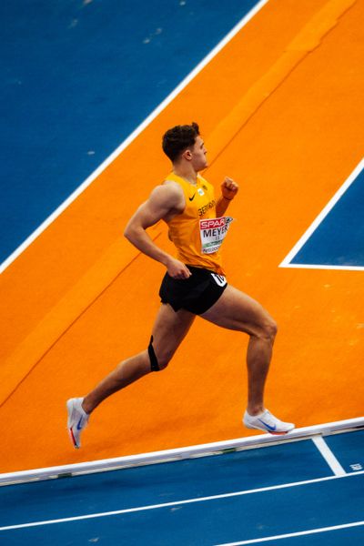 Marcel MEYER (GER/Germany) during the European Athletics Indoor Championships on 08/03/2025 at the Omnisport Arena in Apeldoorn
