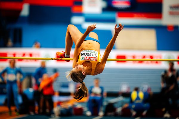 Engla Nilsson (SWE) during the European Athletics Indoor Championships on 07/03/2025 at the Omnisport Arena in Apeldoorn