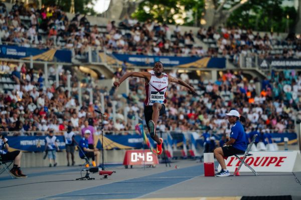 Jonathan Seremes (France) during the Triple Jump at the Wanda Diamond League MEETING de Paris on 20/06/2025 in Paris