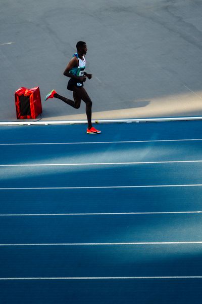 Lamecha Girma (Ethiopia) during 3000m Steeplechase at the Wanda Diamond League MEETING de Paris on 20/06/2025 in Paris