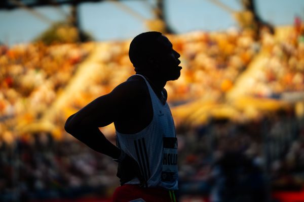 Grant Holloway (United States) during the 110m Hurdles at the Wanda Diamond League MEETING de Paris on 20/06/2025 in Paris