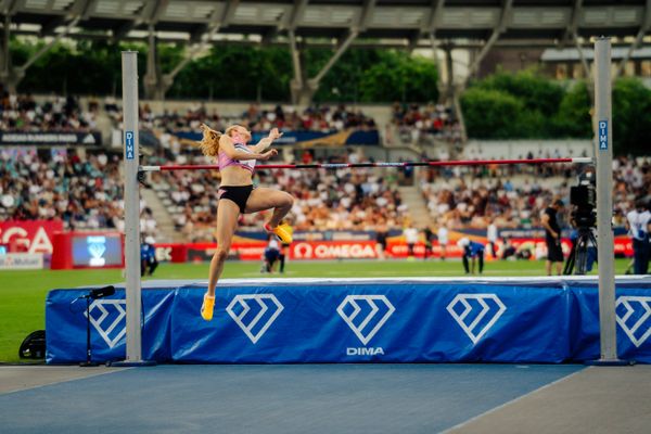 Christina Honsel (Germany) during the High Jump at the Wanda Diamond League MEETING de Paris on 20/06/2025 in Paris