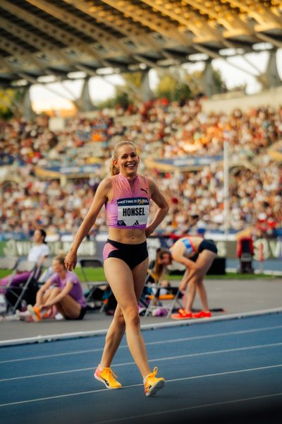 Christina Honsel (Germany) during the High Jump at the Wanda Diamond League MEETING de Paris on 20/06/2025 in Paris