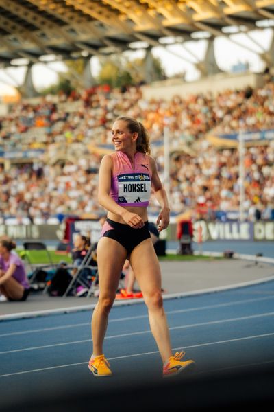 Christina Honsel (Germany) during the High Jump at the Wanda Diamond League MEETING de Paris on 20/06/2025 in Paris
