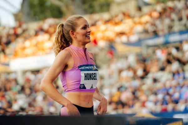 Christina Honsel (Germany) during the High Jump at the Wanda Diamond League MEETING de Paris on 20/06/2025 in Paris