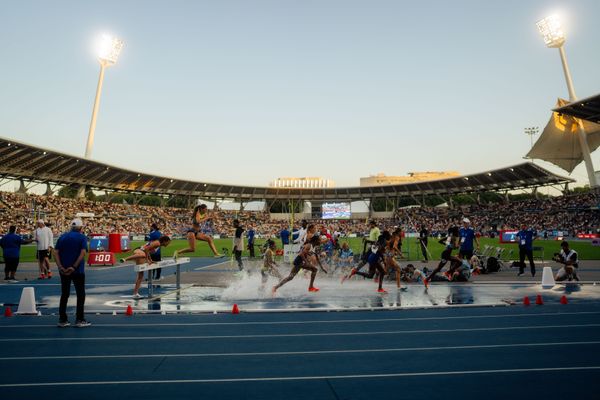 Gesa Felicitas Krause (Germany) during the 3000m steeplechase at the Wanda Diamond League MEETING de Paris on 20/06/2025 in Paris