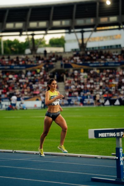 Gesa Felicitas Krause (Germany) during the 3000m steeplechase at the Wanda Diamond League MEETING de Paris on 20/06/2025 in Paris