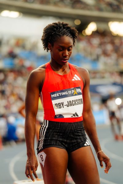 Lynna Irby-Jackson (United States) during the at the Wanda Diamond League MEETING de Paris on 20/06/2025 in Paris